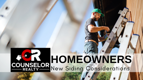 Re-Siding a Home - Counselor Realty